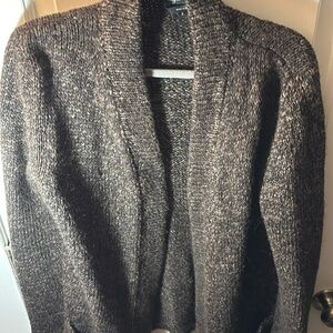 Agnes B. Brown Knit Cardigan